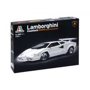 KIT MODÉLISME Maquette de voiture : Lamborghini Countach 5000 Qu