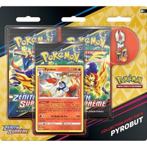 CARTE A COLLECTIONNER Pokémon | Pack 3 Boosters + Pin's - Epée et Boucli
