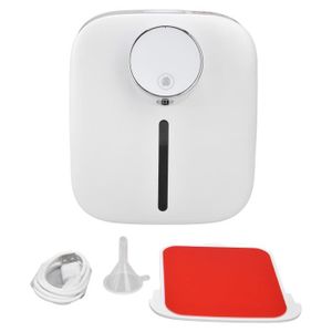 DISTRIBUTEUR DE SAVON Qiilu Distributeur de savon à induction Distributeur de savon automatique 320ML USB chargeant le distributeur de savon intelligent