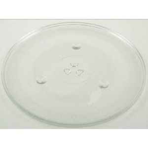 Plateau Tournant Verre Micro-ondes 32,5 Cm - Remplacement Universel Résistant