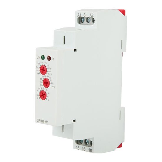 Contrôleur de relais temporisé - CIKONIELF - AC 230V - Indicateur LED Contrôleur de relais temporisé - CIKONIELF - AC 230V - Indicateur LED