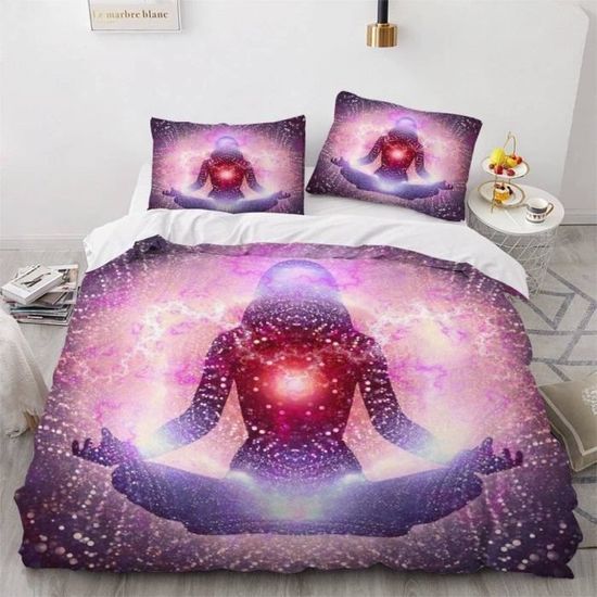 Parure De Lit 140X200 Enfant 1 Personne Nature Fleurs De Cerisier 3D