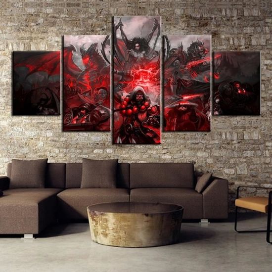 Poster Kpop Demon Hunters Sur Toile - Déco Murale 60x60cm - Impression Haute Qualité - Idéal Salon, Chambre, Cadeau Fan - 6
