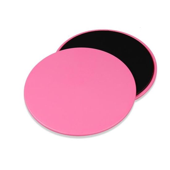 Disques De Glisse Bala 7" Rose Et Noir - Lot De 2 Avec Sac En Maille - Neuf