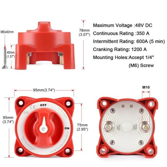 Interrupteur De Déconnexion D'isolateur De Batteri... – Grandado