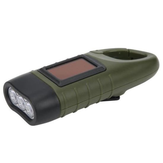MAG GOTOTOP Lampe de poche à manivelle MultifonctionTorche Portable LED