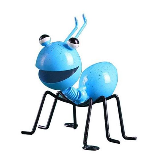 YiYa 4 Pièces Décoration De Fourmis En Métal Décoration Murale Fourmi Décoration De Jardin Pour
