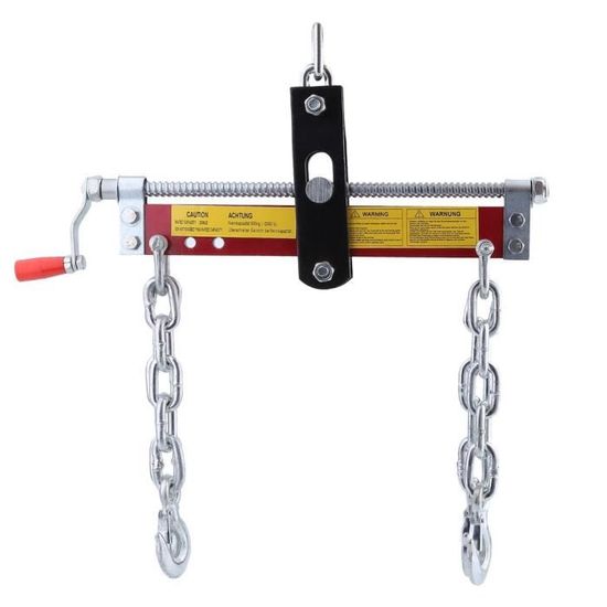 Positionneur D'équilibrage Pour Moteur - Capacité 2000kg/4000lbs - Pour Grue D'atelier - Rouge