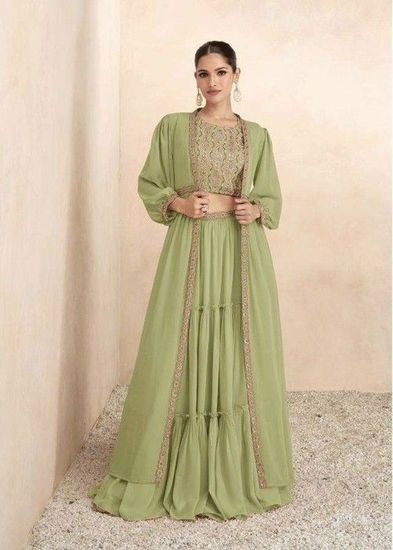 Sari Lehenga choli vamika robe indienne bollywood caftan takchita