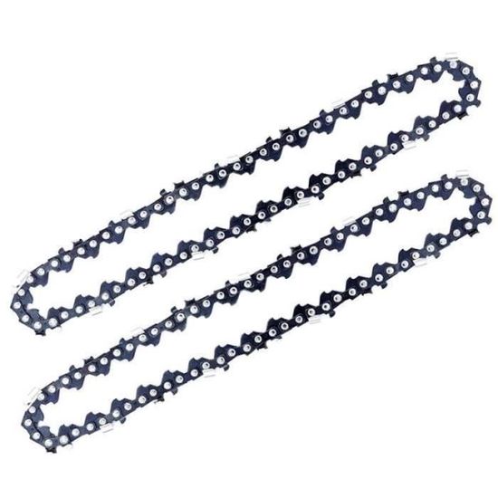 CHAINE TRONCONNEUSE GUIDE POUR TRONCONNEUSE Chaine de Tronconneuse 6 Pouces 2pcs Chaine