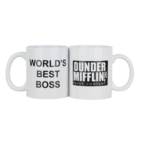 Tasse en céramque drôle de pot de café de tête de pot et de ctaton d