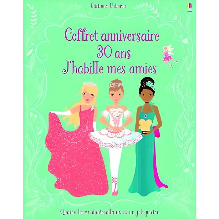 Coffret Anniversaire 30 Ans J Habille Mes Amies Cdiscount Librairie