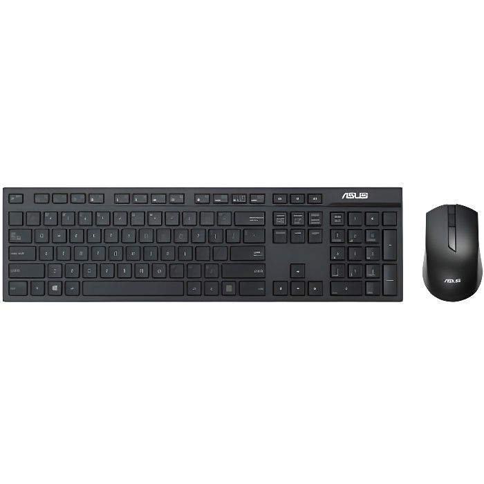 Asus Pack Clavier et souris noirs sans fil W2500