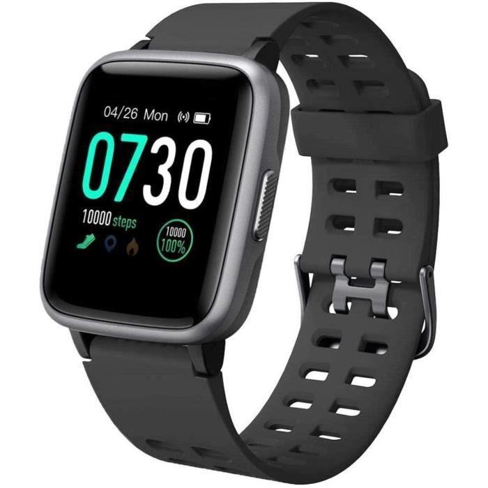 Willful Montre Connectée Femmes Homme Smartwatch Montre Intelligente Sport Cardiofrequencemetre Etanche IP68 Trackers d'Activité Pod