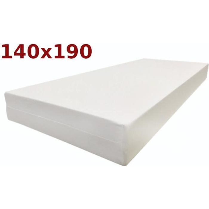 MATELAS 9 ZONES 140X190 23 CM D'ÉPAISSEUR ORTHOPÉD