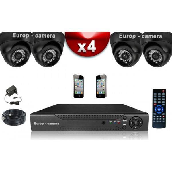 Vidéosurveillance - Kit Eco Vidéosurveillance F…