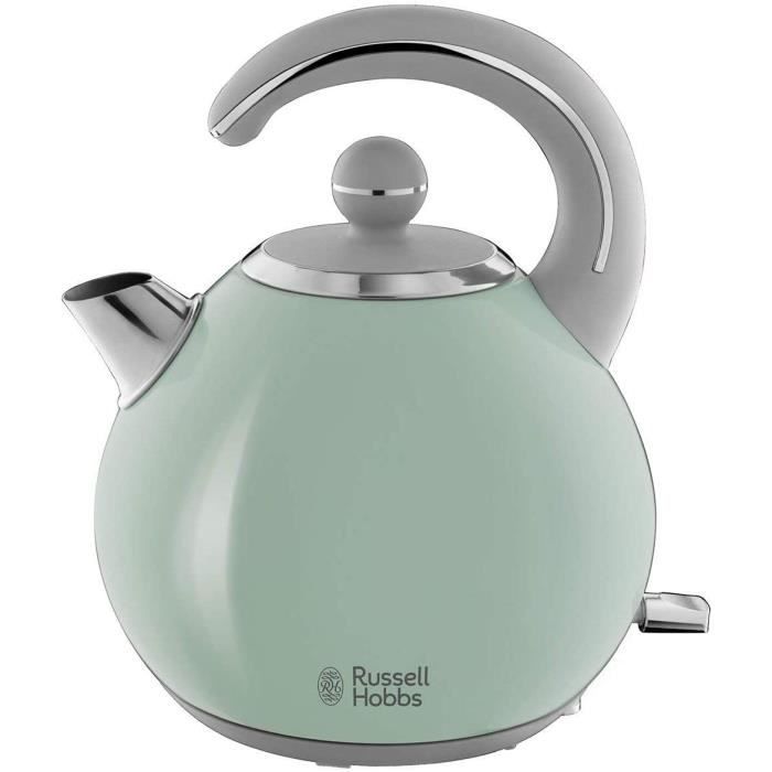 Russell Hobbs 24404-70 Bouilloire 1,5L Bubble, Ebullition Rapide, Design Ergonomique - Vert
