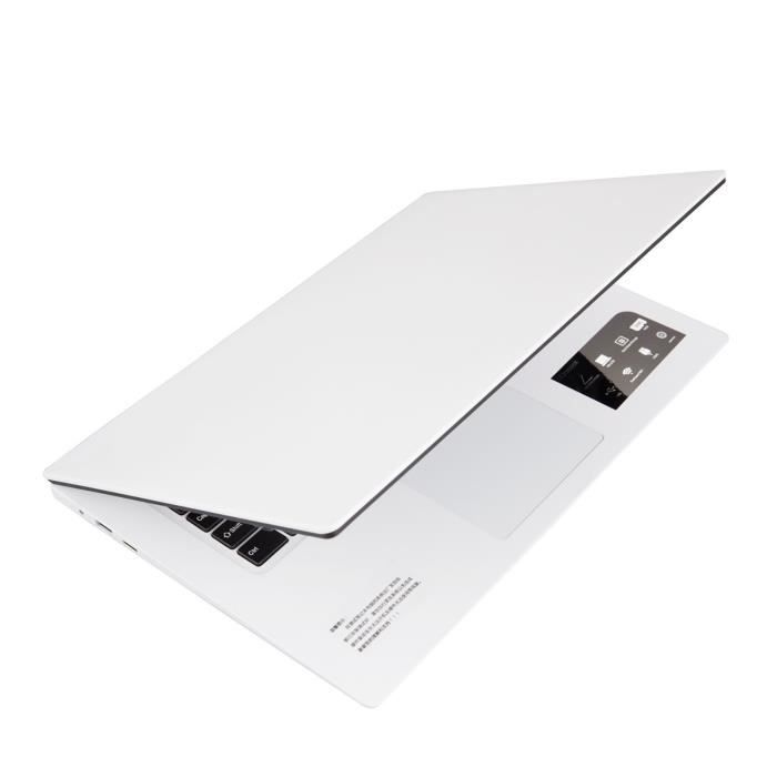 Ordinateur netbook de bureau mince et léger quadricœur 15,6 pouces 6 + 64G Windows10
