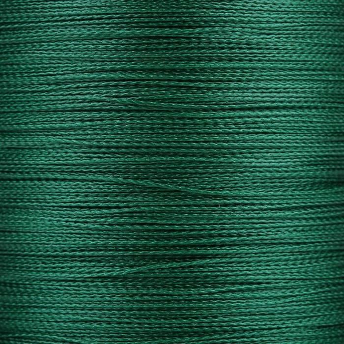 Drfeify Ligne de pêche 500m PE tressé 4 brins Lignes de pêche super fortes Corde de corde de poisson multi-filament vert (5)