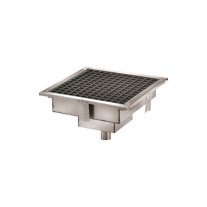 Caniveau De Sol Pour Cuisine Professionnelle Amovible - Horizontale - L2G - - CAN400X400SH