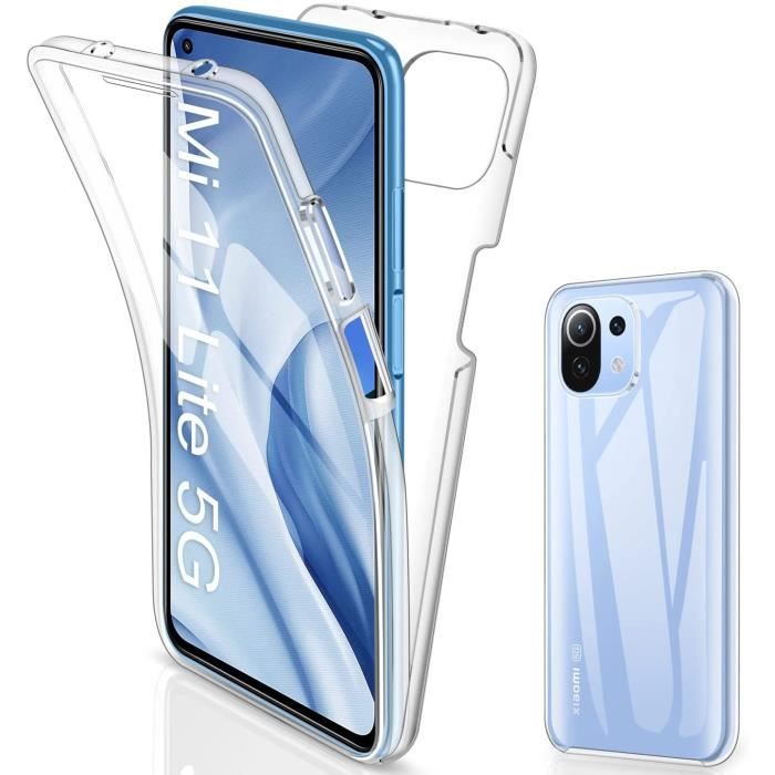 Coque Mi 11 Lite Intégrale 360 Transparente Recto Verso