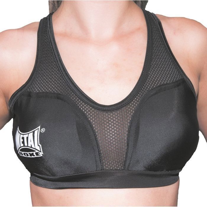 METAL BOXE Brassière avec Coques - Noir