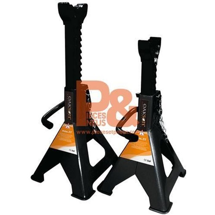 2 Chandelles 3 tonnes à crémaillere 768683