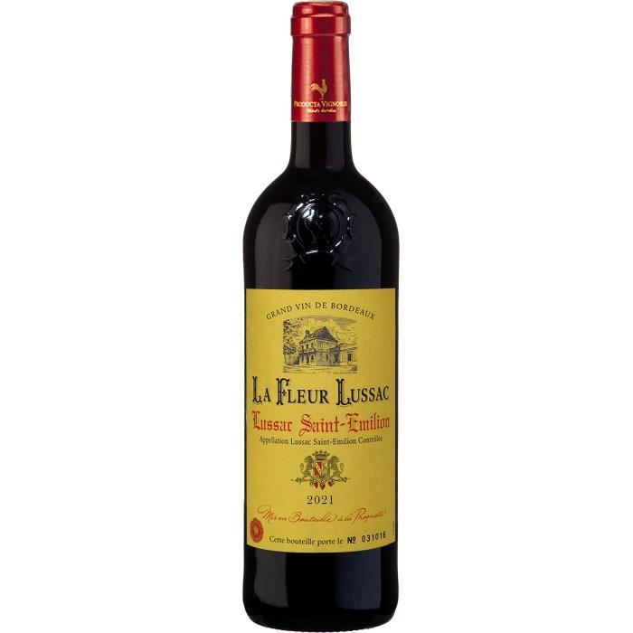 La Fleur Lussac 2018 Lussac Saint-Emilion - Vin rouge de Bordeaux