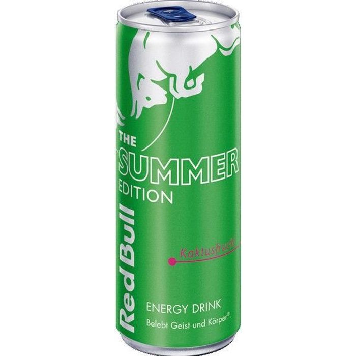Red Bull Energy Drink Summer Limited Fruit de cactus 12 x 0,25l