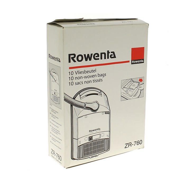 Sacs aspirateur zr760 par 10 origine pour Aspirateur Rowenta, Aspirateur Fakir - 3665392377832