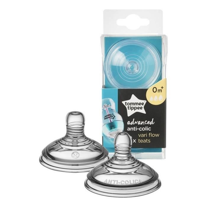 Tommee Tippee Advanced Anti-Colic Vari flux Tétines - + 0 m GEL DE DOUCHE - GEL DE BAIN - CREME DE DOUCHE - CREME DE BAIN