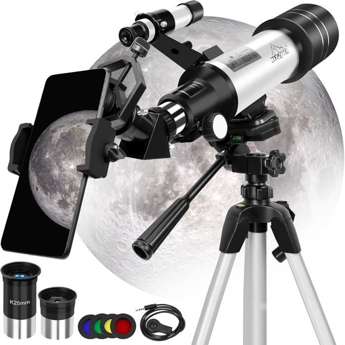 Télescope Astronomique pour Enfants Et débutants, Adulte, 70 mm Télescope Astronomique pour Enfants Et débutants, Adulte, 70 mm
