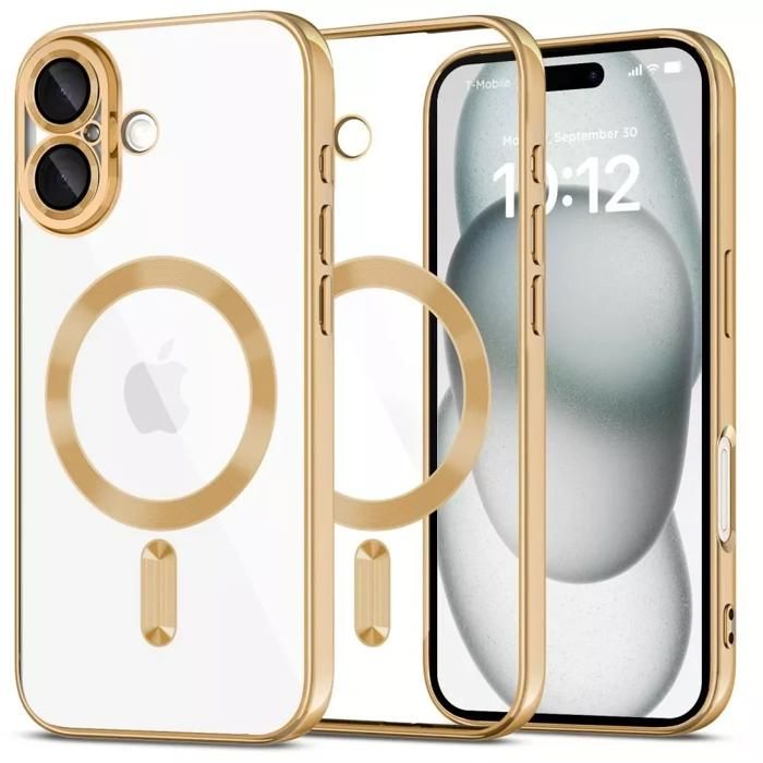 Protection Lentille IPhone 16/16 Plus - Verre Trempé 9H Et Aluminium - Design Paillettes Scintillant - Facile à Poser - 11