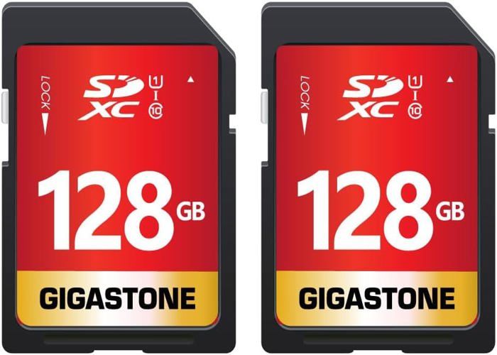 Carte Mémoire Gigastone A2 V60 SDXC 256Go - Vitesse 120Mo/s - Compatible 4K UHD - Classe 10 U3