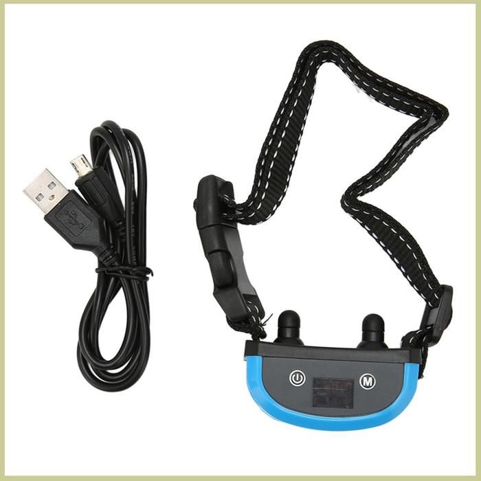 Meilleurs prix pour Cocosity Collier décorce de chien Collier Anti-aboiements Pour Chien Automatique étanche Rechargeable Bip animalerie collier