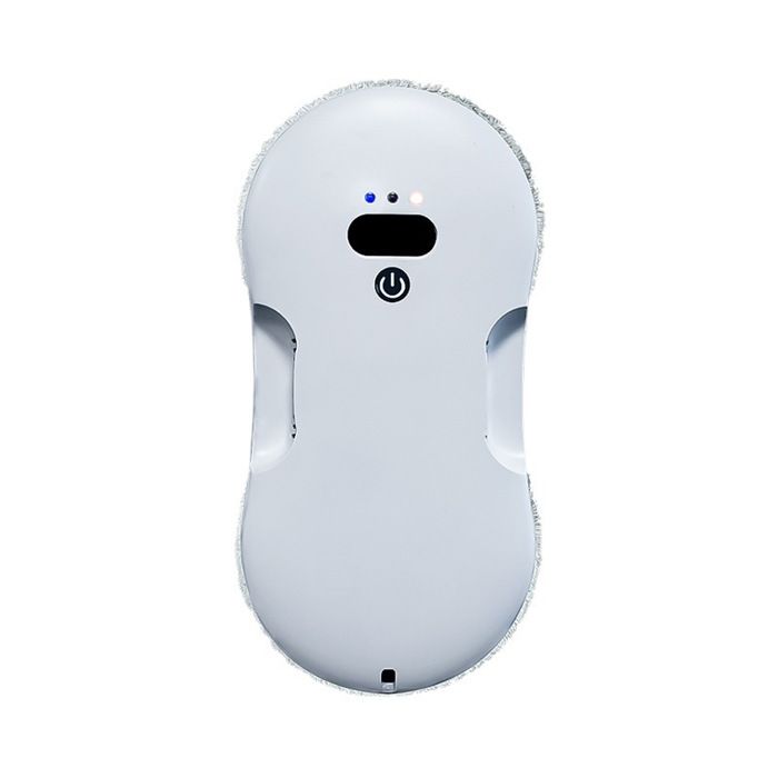 Lave-vitres électrique robot nettoyeur 2800Pa 50ml évitement intelligent des obstacles 3 modes de nettoyage UPS blanc