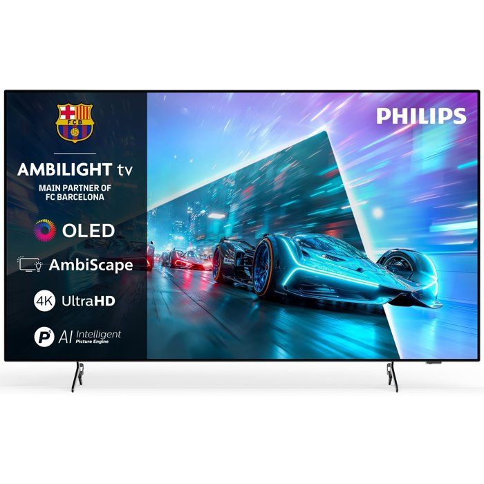 TV OLED PHILIPS 55OLED761 55 (139 cm) 4K UHD 3840x2160 Ambilight 120Hz HDR10 Smart TV 4xHDMI