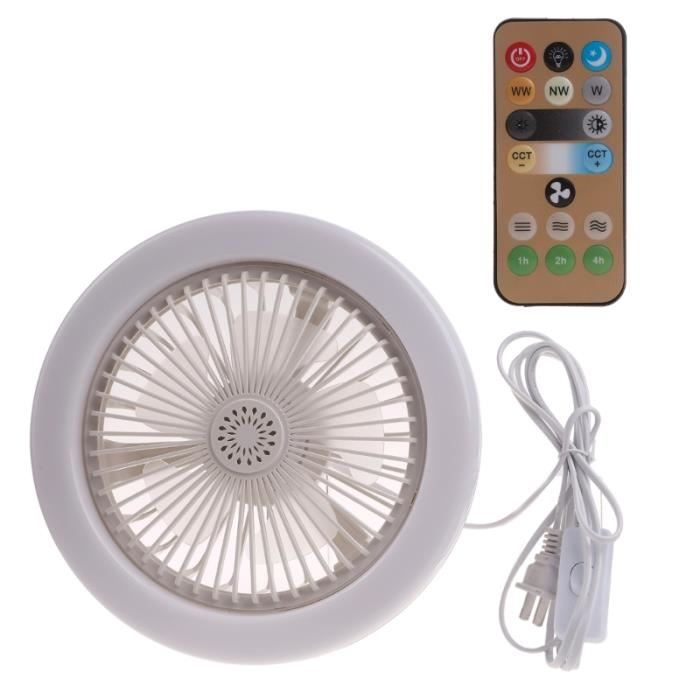 Plano Ahorro Energía Ventilador Con LED y Mando a Distancia Pemba Blanco 132CM e Plano Ahorro Energía Ventilador Con LED y Mando a Distancia Pemba Blanco 132CM e