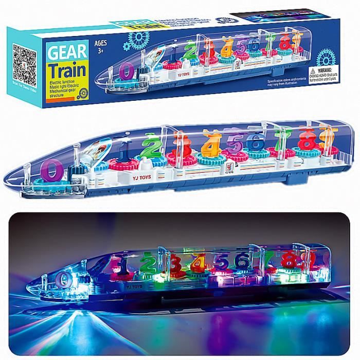 Jouet - AMOUNE - Voiture Jouet Electrique - Transparent - Lumières - Musique
