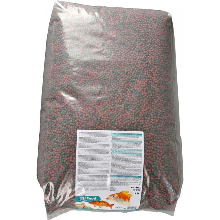 Comparer les prix de Nourriture pour koï - ANIMALLPARADISE - Granules - 15 kg - Aliment complet pour poissons exotiques