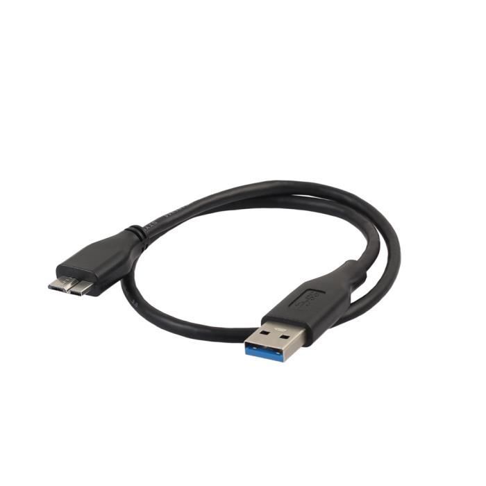 USB Super Speed 3.0 Mâle A Micro B Câble pour disque dur externe