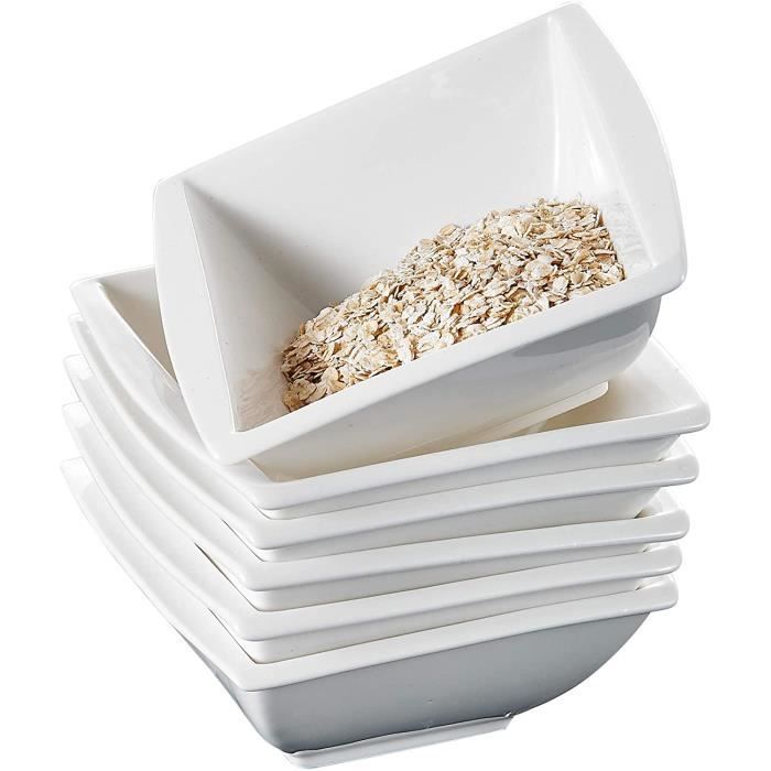 Lot De 4 Bols à Tapas Et Sauces Clipsables – Mini Bols En Plastique PP Alimentaire Pour Apéro, Snacks Et Trempettes, Faciles à Fixer