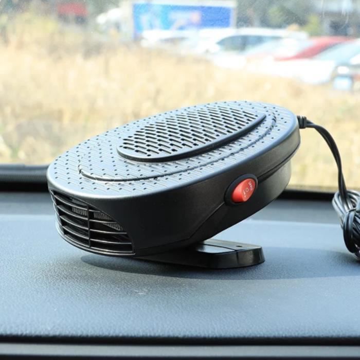 Ventilateur De Voiture 12V - Refroidisseur à Eau Avec Tapis Antidérapant - 2 Vitesses - Pour Allume-Cigare