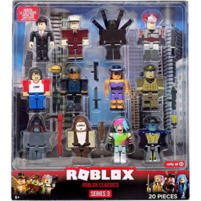 Figurine Miniature PEH7Z Roblox Série 3 Roblox Classics 20 Piece