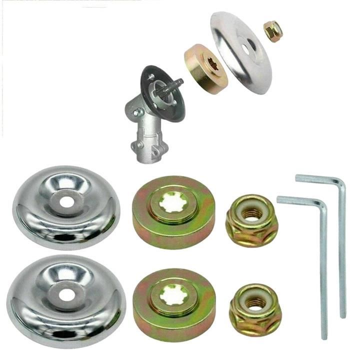 Kit De Fixation En Métal Pour Débroussailleuse, 8 Pièces-Lot D