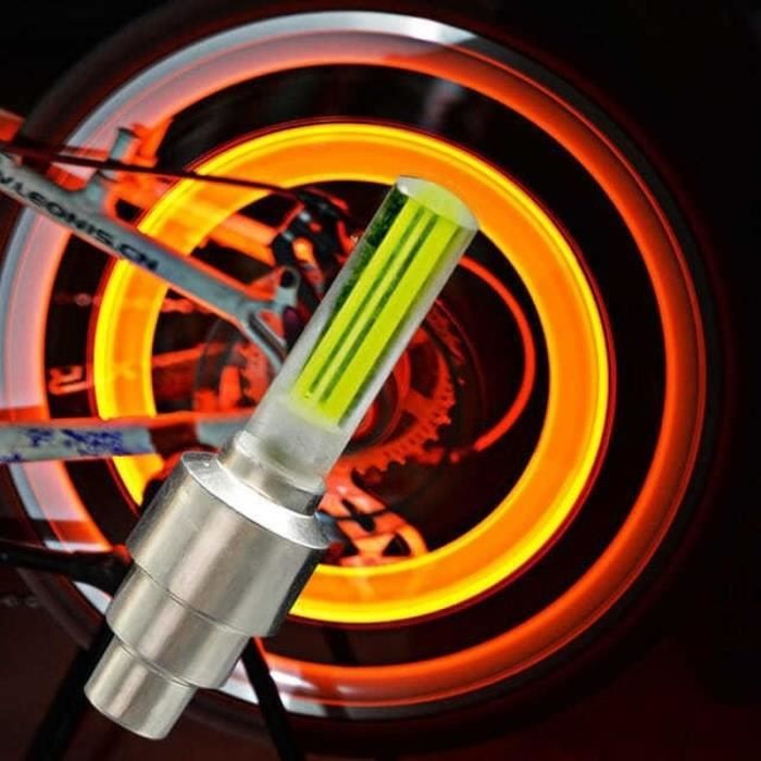 Vélo Lumière,TD-Blue--Eclairage Led Fluo Pour Roues De Bicyclette, 3