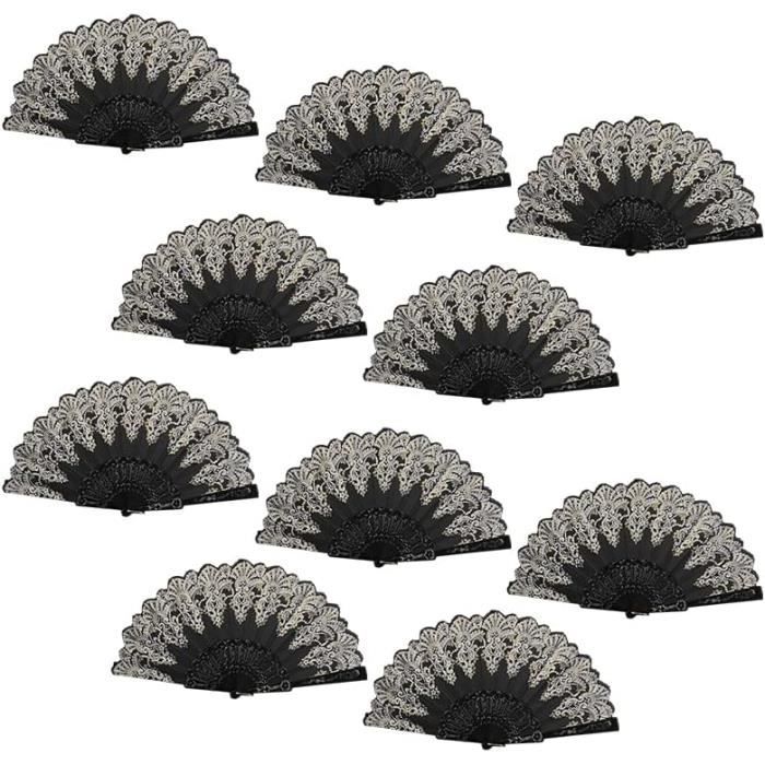 OMyTea "Sakura" éventails Pliants à Main En Soi Avec Cadre En Bambou