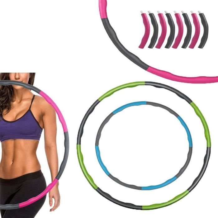 One Fitness Hula Hoop - Nero/Giallo One Fitness Hula Hoop - Nero/Giallo
