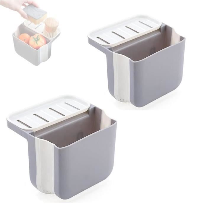 Poubelle de séparation sèche et humide - Poubelle de bureau - Poubelle