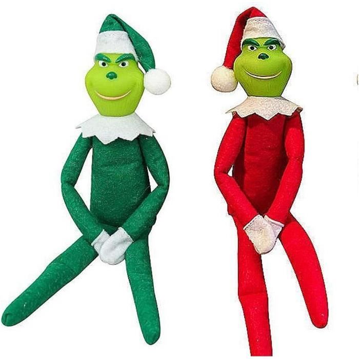 Grinch Décoration De Noël Elfe Poupées Bébé Poupées Réalistes